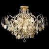 Миниатюра фото потолочная люстра crystal lux pl9 gold | 220svet.ru