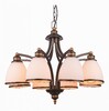 Миниатюра фото подвесная люстра arte lamp bonito a9518lm-8ba | 220svet.ru