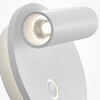 Миниатюра фото спот с выключателем на корпусе maytoni ego c176wl-9w-2.7-4k-w | 220svet.ru