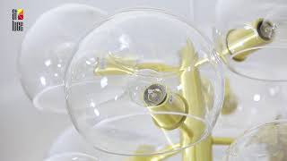 Миниатюра фото подвесная люстра st luce calmare sl434.203.09 | 220svet.ru