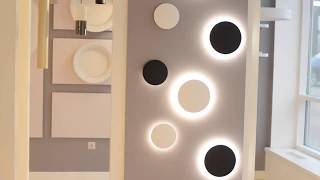 Миниатюра фото уличный настенный светодиодный светильник odeon light eclissi 3634/9wl | 220svet.ru