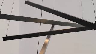 Миниатюра фото подвесной светодиодный светильник odeon light cometa 3860/48b | 220svet.ru