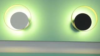 Миниатюра фото настенный светодиодный светильник odeon light mondi 3899/7wb | 220svet.ru